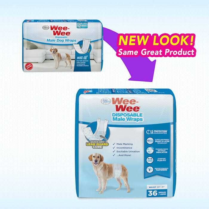 Disposable Male Dog Wraps S92378