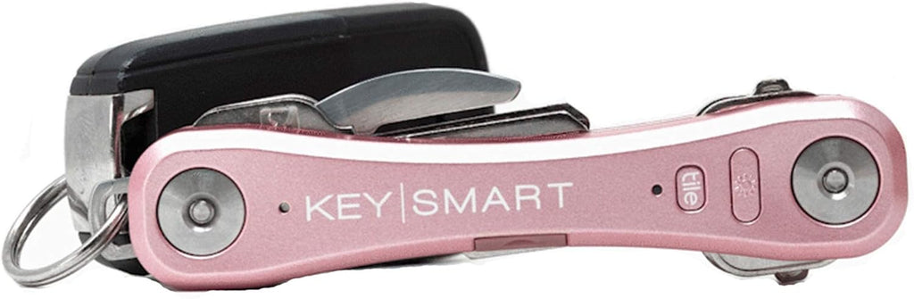 Compact Trackable Key Holder with LED Flashlight and Key Finder H370645