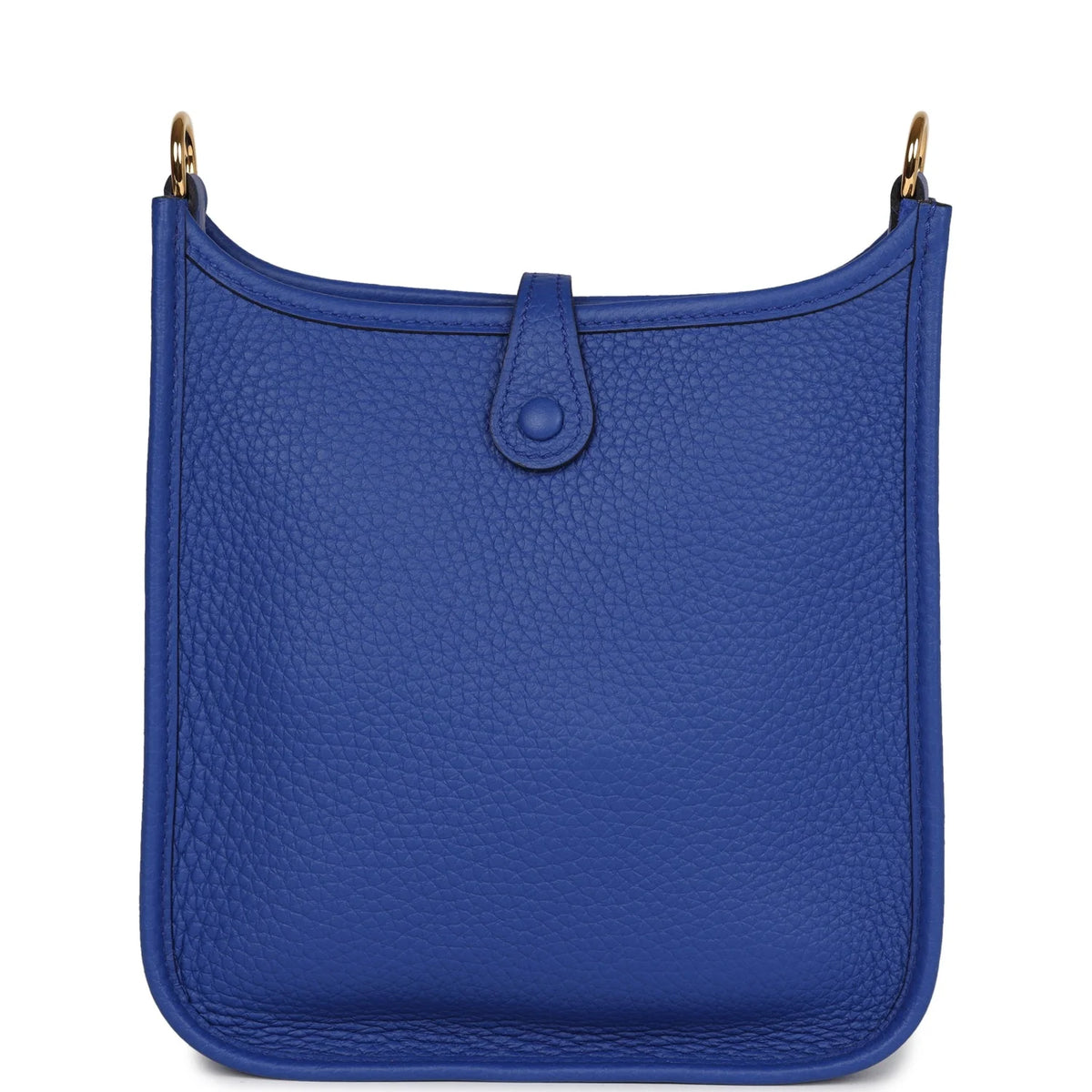 Bleu Royal Clemence Leather Bag I4033