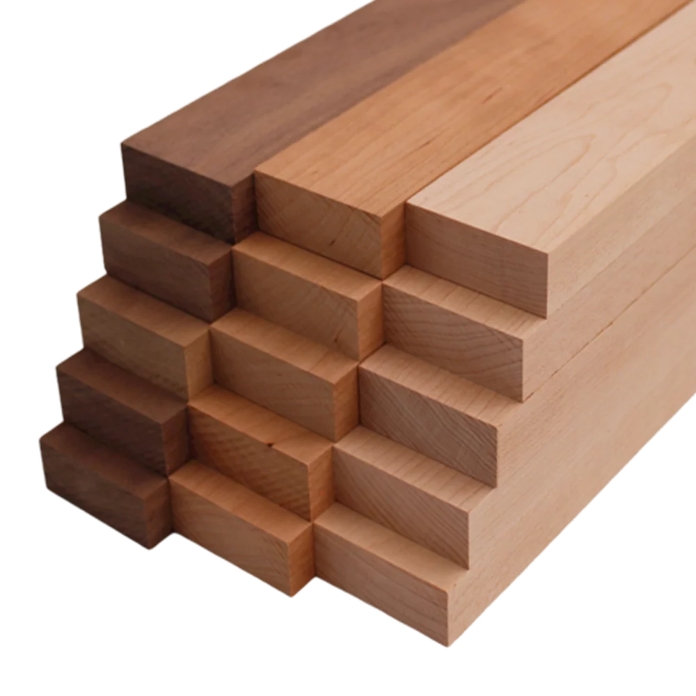 Walnut Maple Cherry Boards 3/4" x 2" 15 Pcs O4287