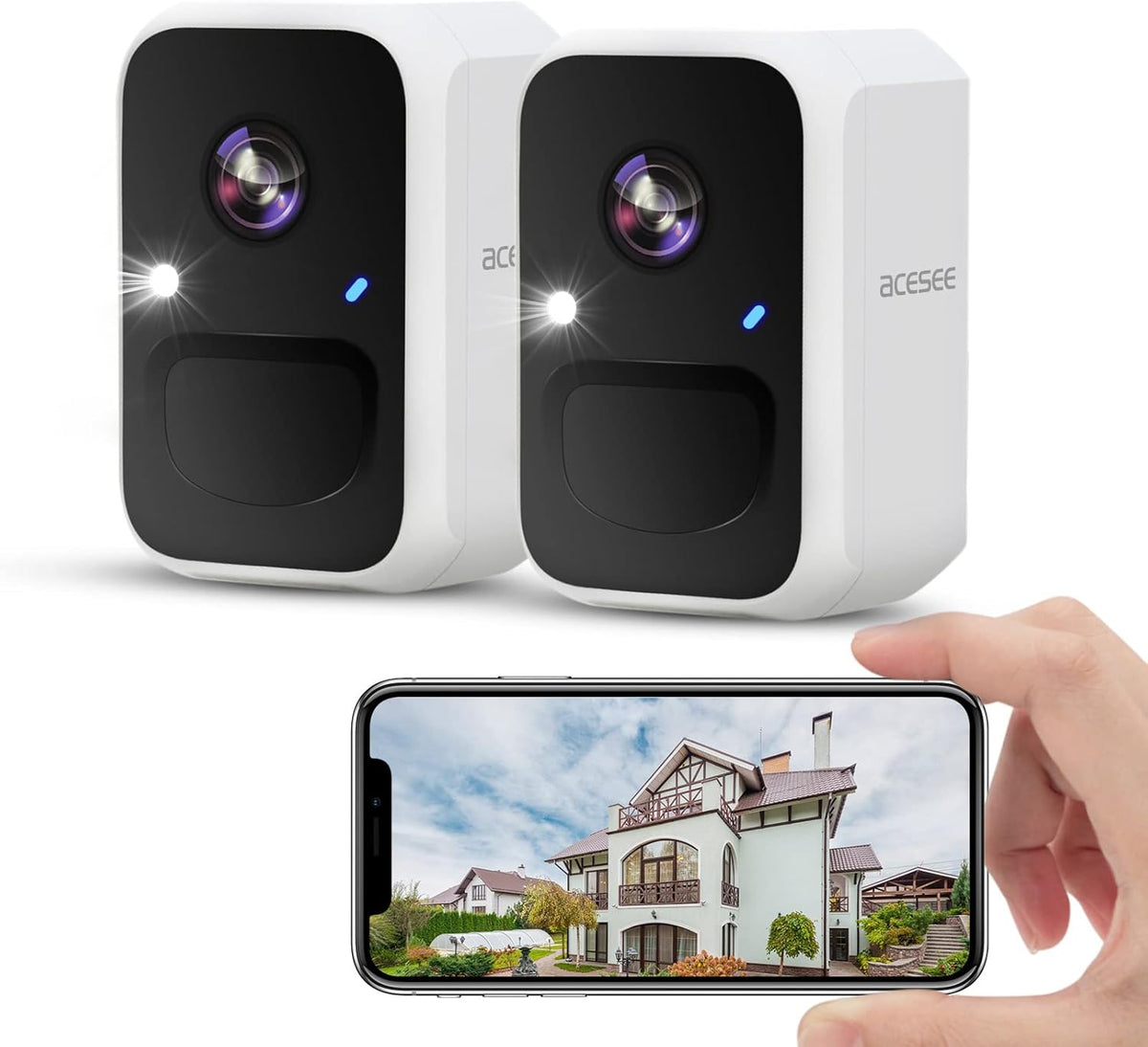 Wireless Outdoor Security Camera Z550898