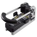 Extra Heavy-Duty Two-Hole Punch, 300 Sheets, Gray Q698