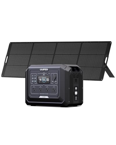 Portable Power Station 2000W (4500W Peak), 1024Wh LiFePO4 Battery Generator B3735