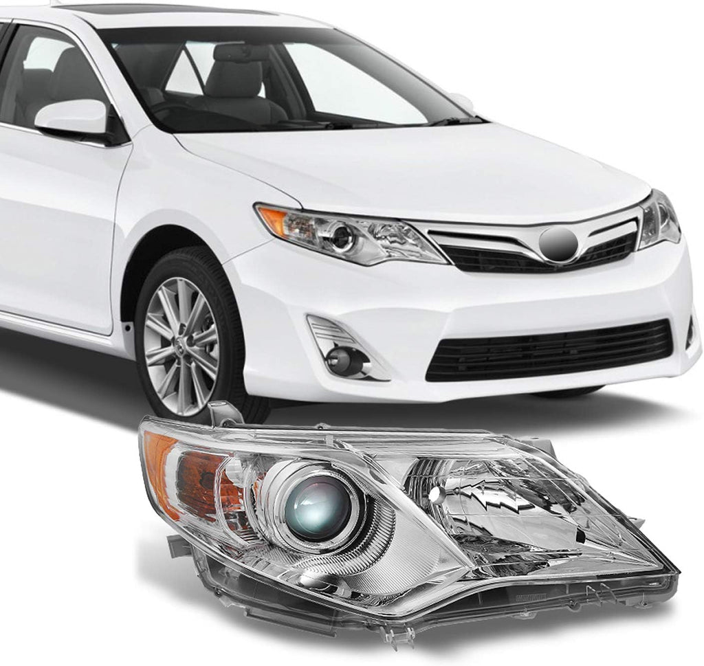 Chrome Clear Projector Headlights Pair B4841