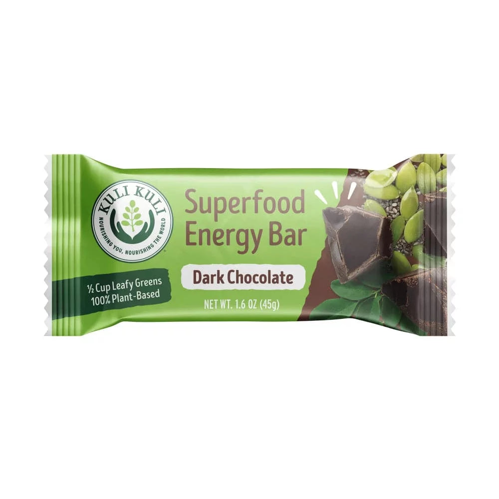 Moringa Dark Chocolate Bar 1.6 OZ Pack of 12 M587