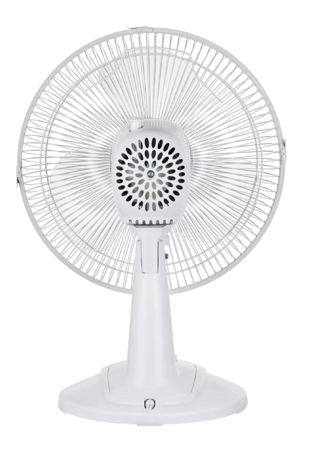 3-Speed Oscillating Table Fan White O818734