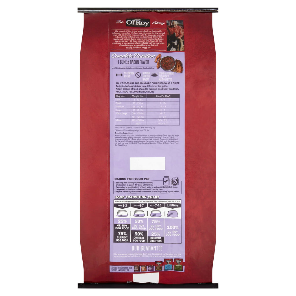 Dry Dog Food, 46 lbs N619