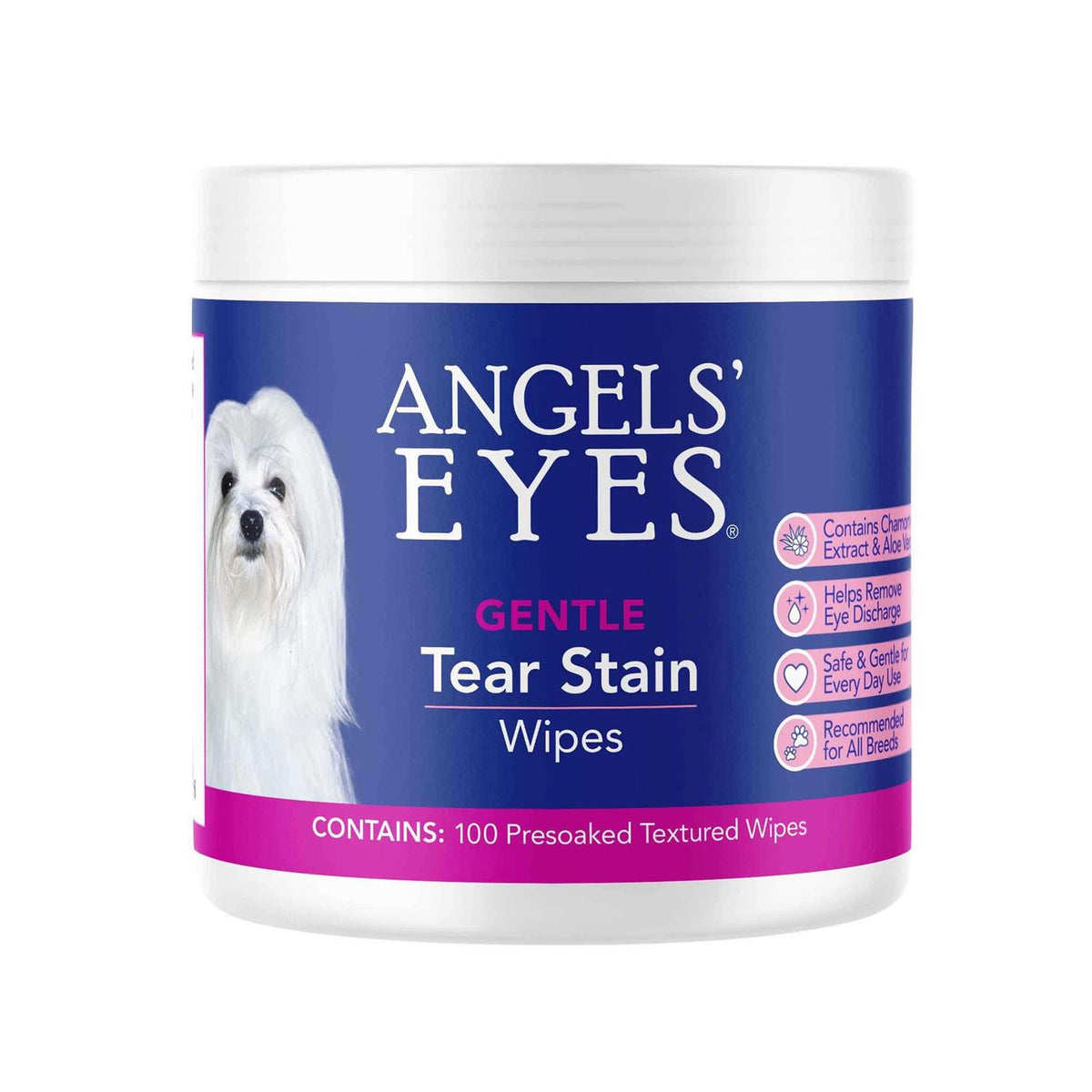 Gentle Tear Stain Wipes W805233