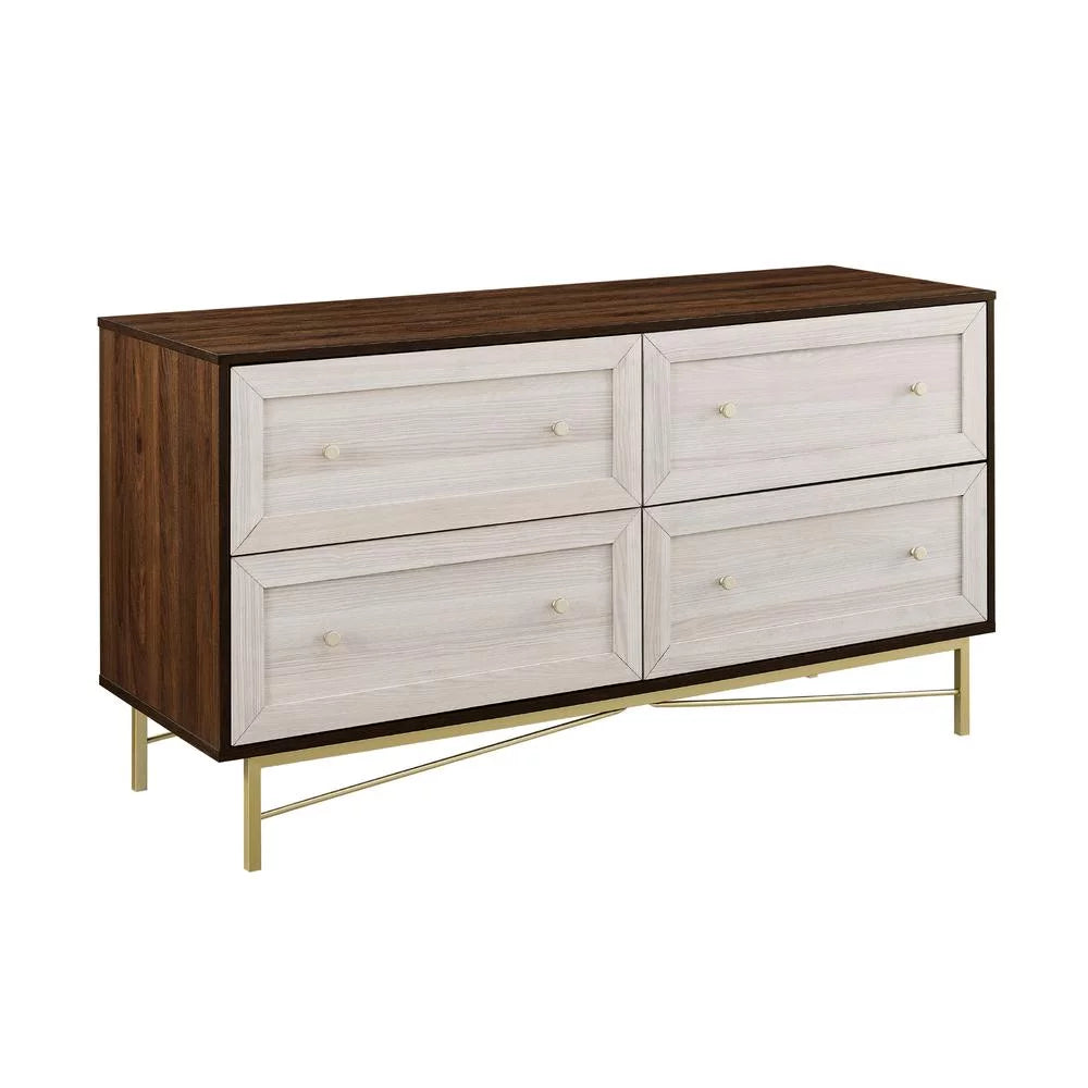 56" 4-Drawer Modern Bedroom Dresser C335