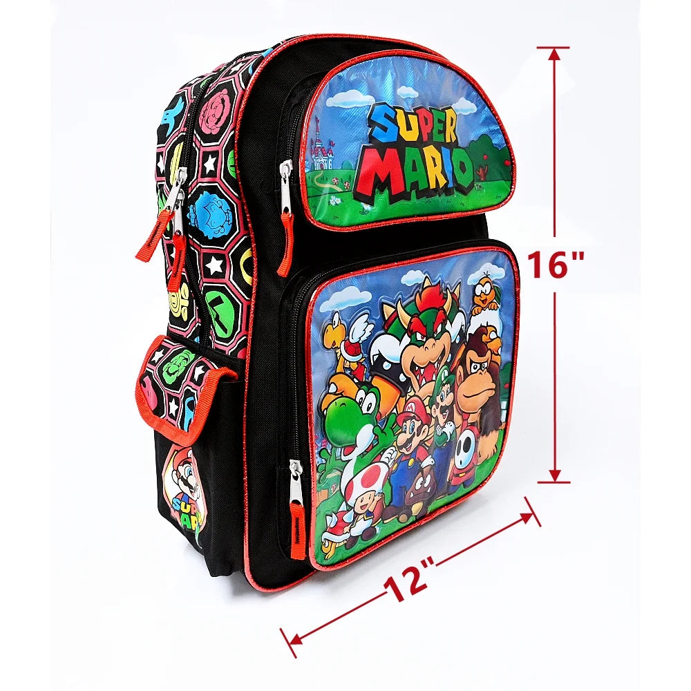 16" School Backpack with Lunch Bag X555795