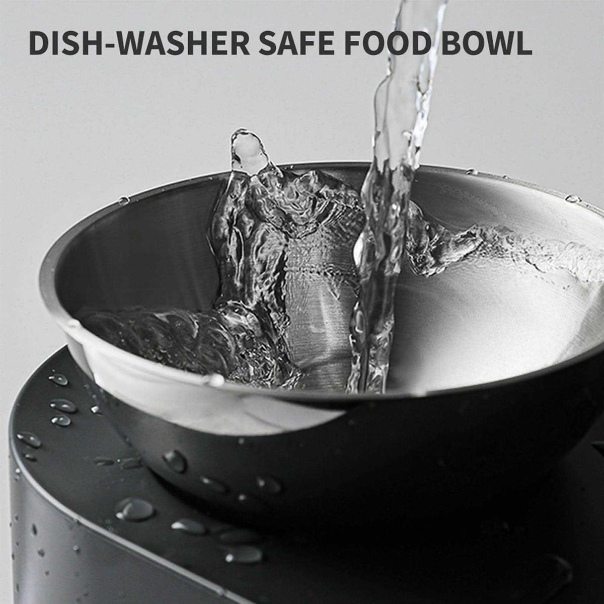 Raised Stainless Steel Dog Cat Food and Water Bowl F5160