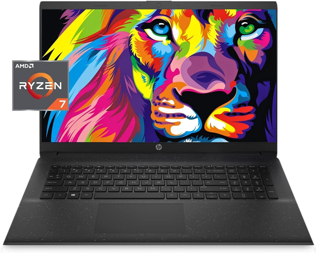 17.3" Full HD Anti-Glare Display AMD Ryzen 7 16GB RAM 1TB PCIe SSD + 1TB HDD Windows 11 Home Laptop U338753