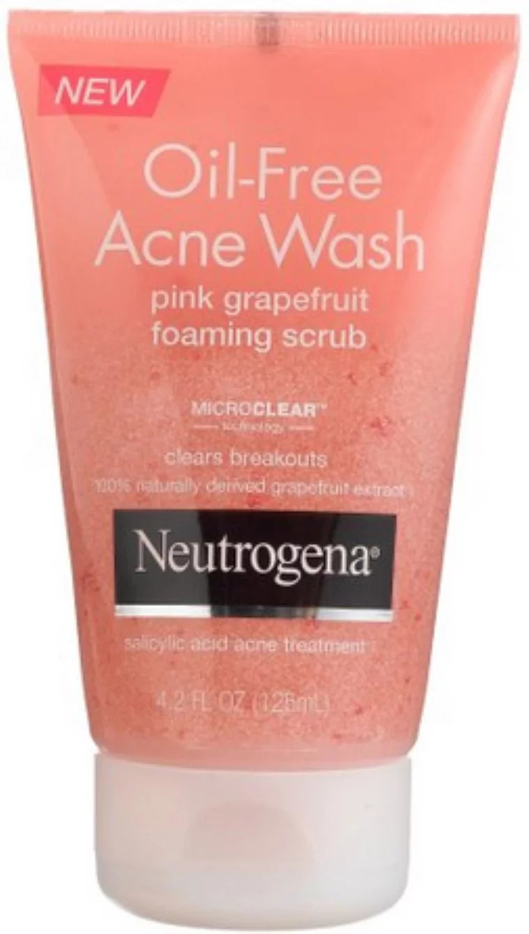 Oil-Free Acne Wash Foaming Scrub 4.2 oz E8248