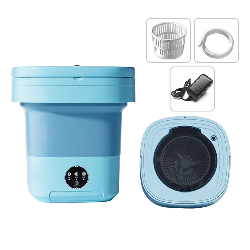 8L Portable Washing Machine with Spin Dryer E444