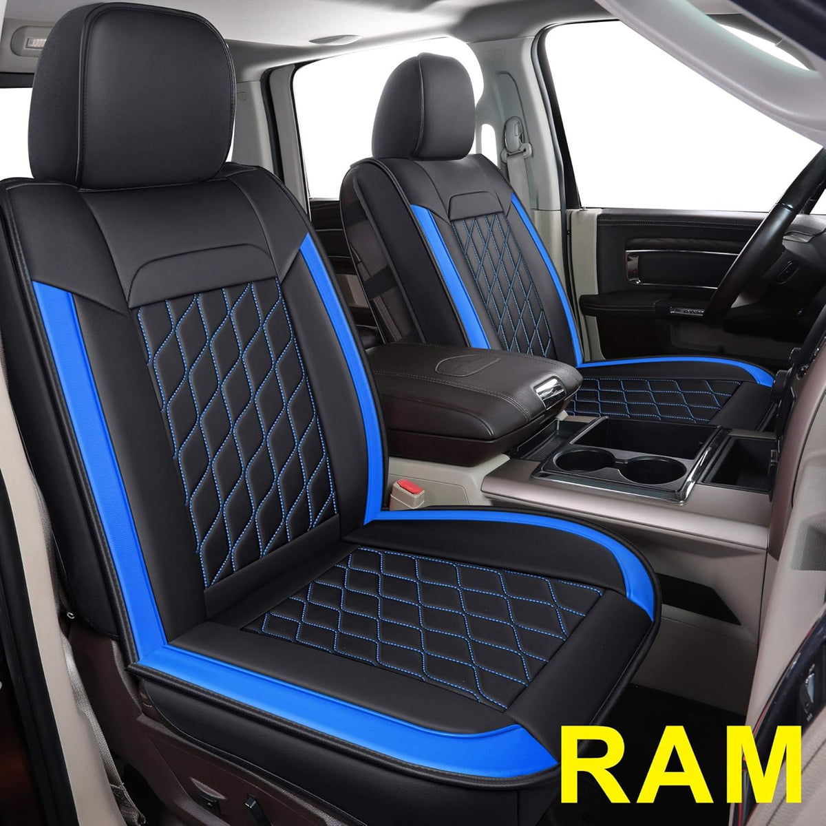 Ram Seat Covers Full Set with Faux Leather E631022