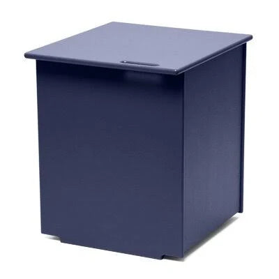 14 Gallon Navy Blue Plastic Deck Box I549939