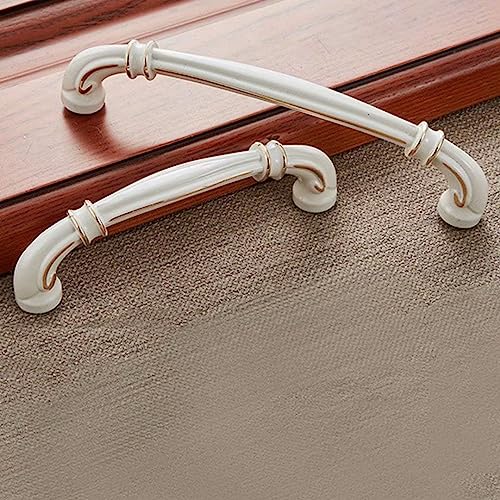 6 Pcs Vintage Ceramic Drawer Knobs F581106