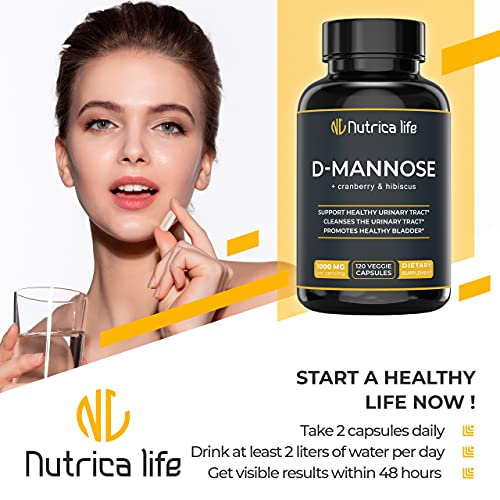 D Mannose 1000mg Capsules X710309