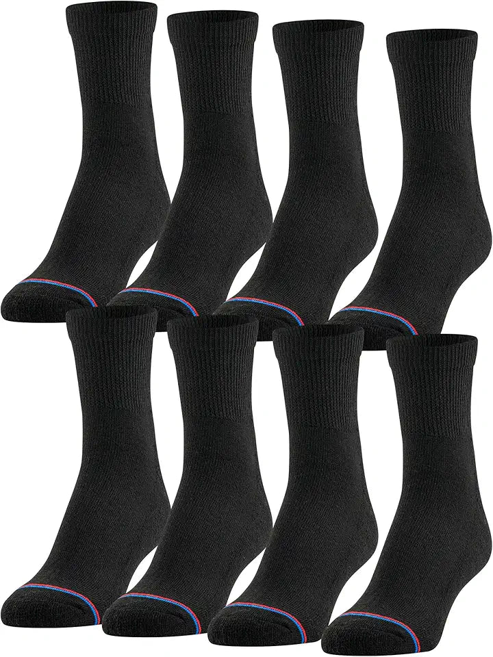 Quarter Socks with Non-Binding Top and Cushion U582223