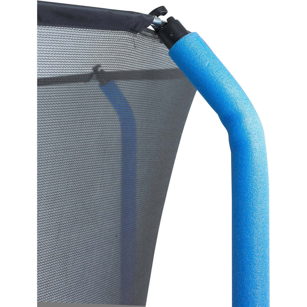 Blue 11-Foot Trampoline with Safety Enclosure O51606