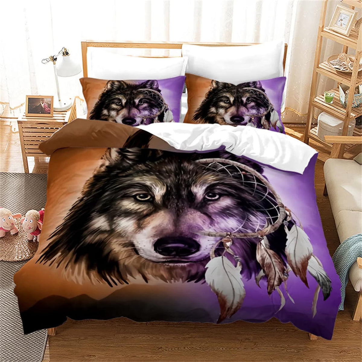 Full Comforter Cover Set with Pillowcase N2261