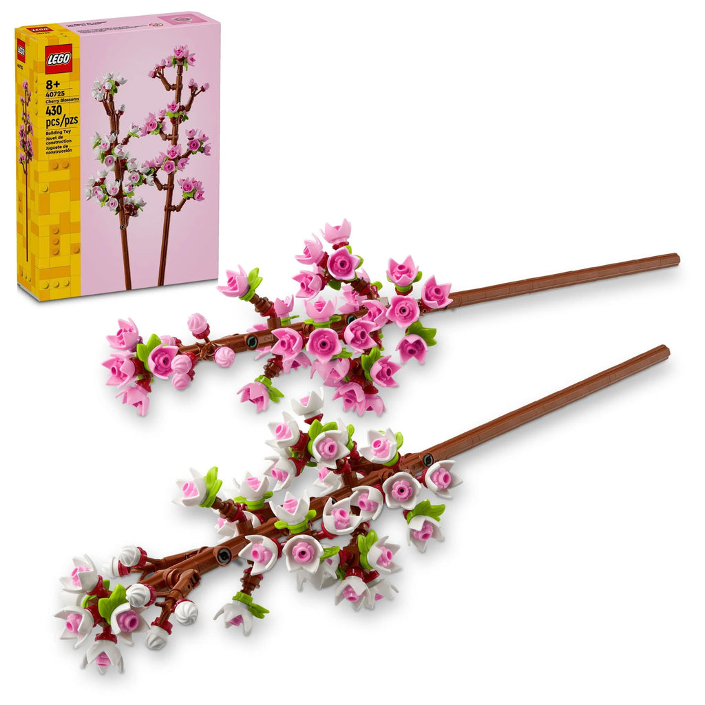 White and Pink Cherry Blossom Building Set O279705