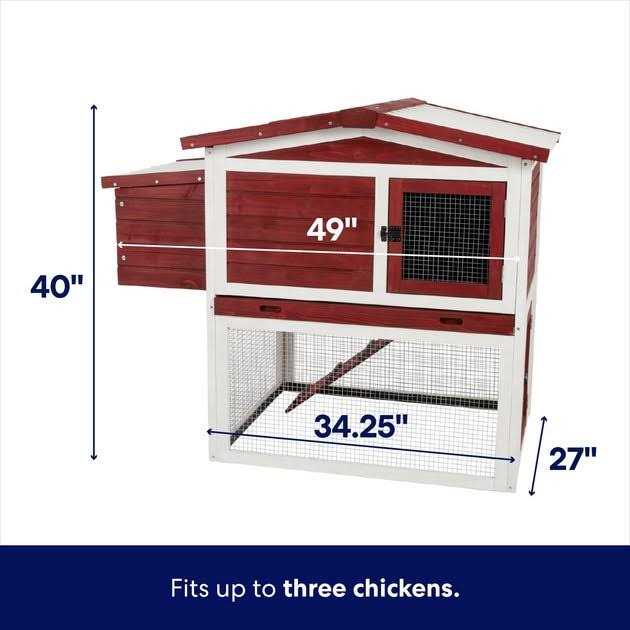 Wooden Outdoor Chicken Coop H71529