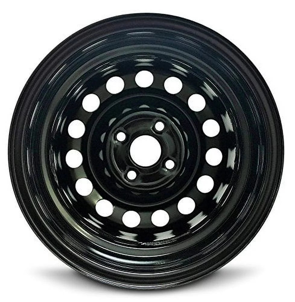 14 in Black Steel Wheel Rim B6066