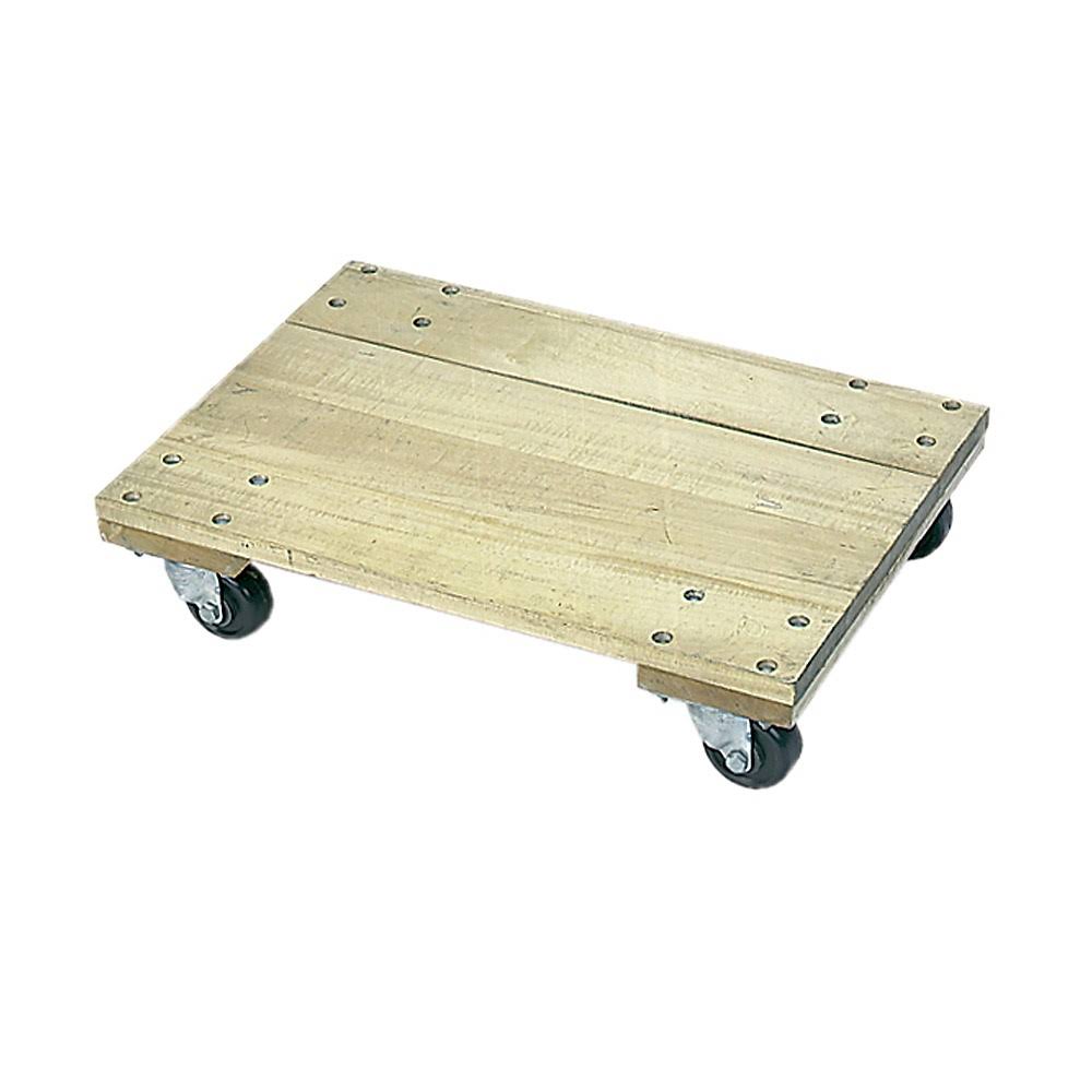 Solid Platform Wood Dolly with 4x22 Casters M7264