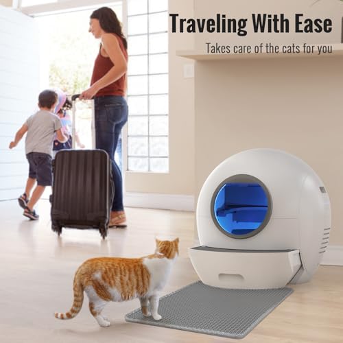 60L Automatic Self Cleaning Cat Litter Box I749