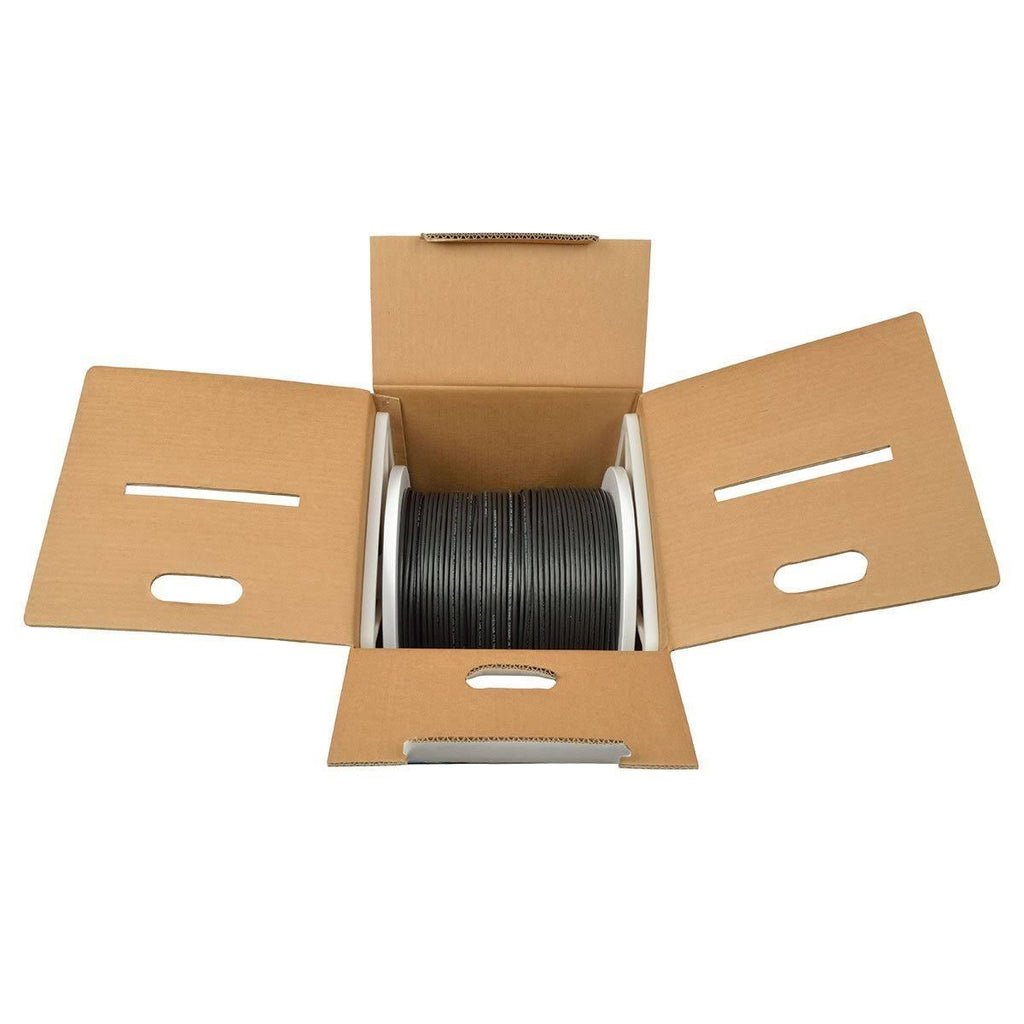 1000ft Cat6 Gigabit Bulk Cable Solid Core CMR PVC Yellow X404837