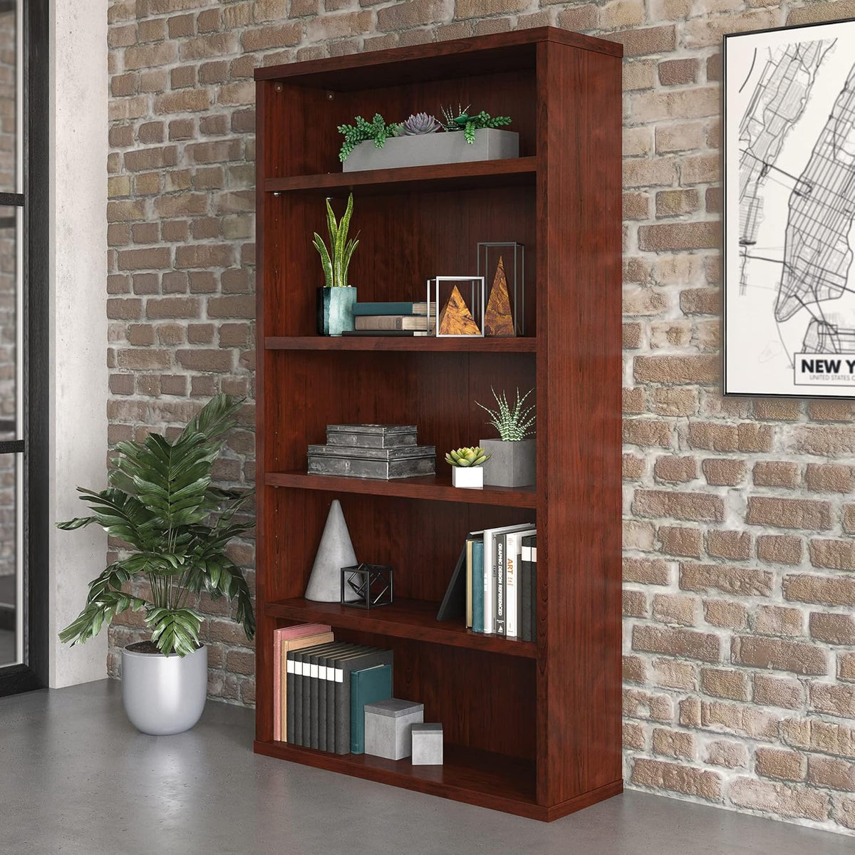 5-Shelf Bookcase X264330