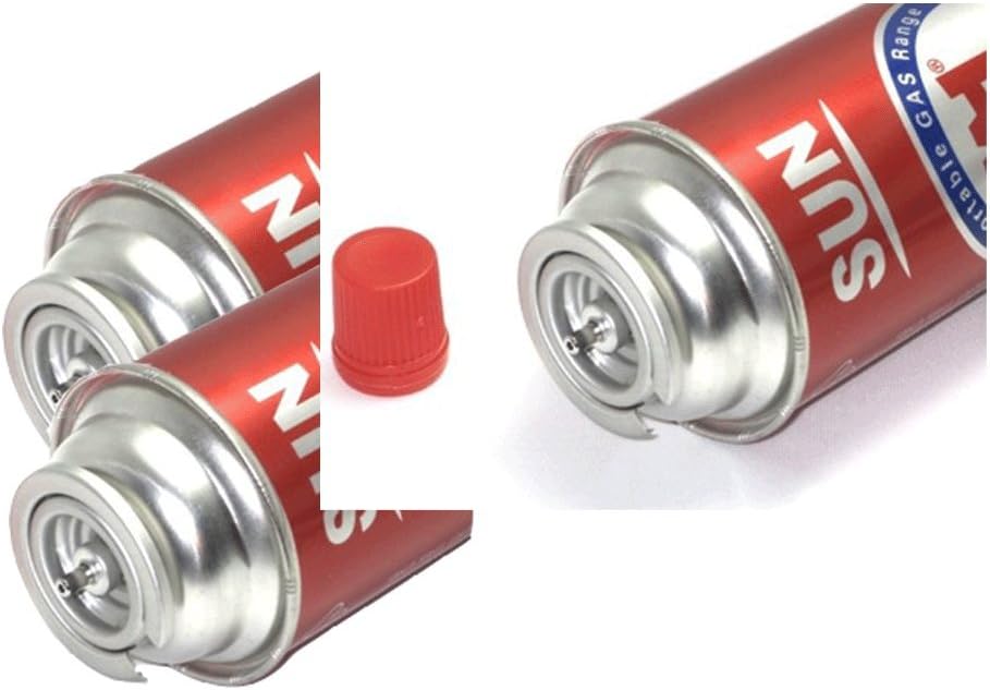 3 Pack Butane Refill Fuel Gas Can Cartridge 8oz V640