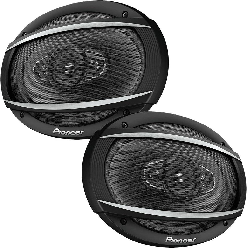 6 x 9 4-Way Coaxial Car Audio Speaker Pack of 2 Y532