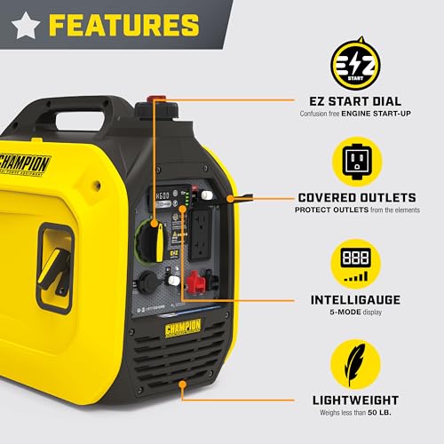2500-Watt Ultralight Portable Inverter Generator I32924