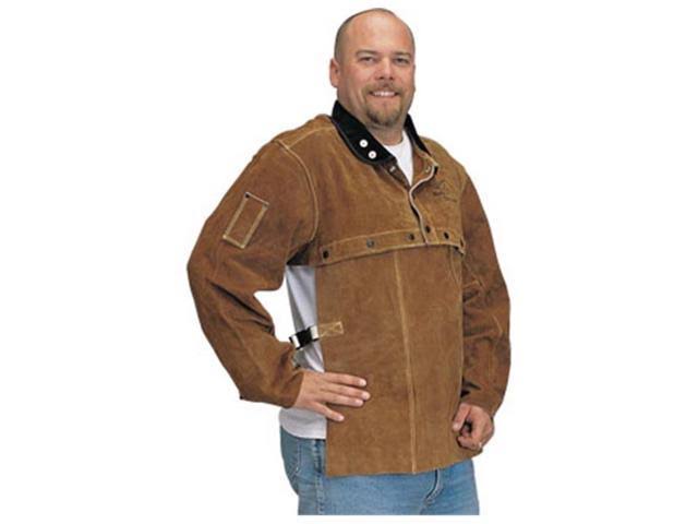 Cowhide Welding Cape Sleeve with Bib Combo E8900