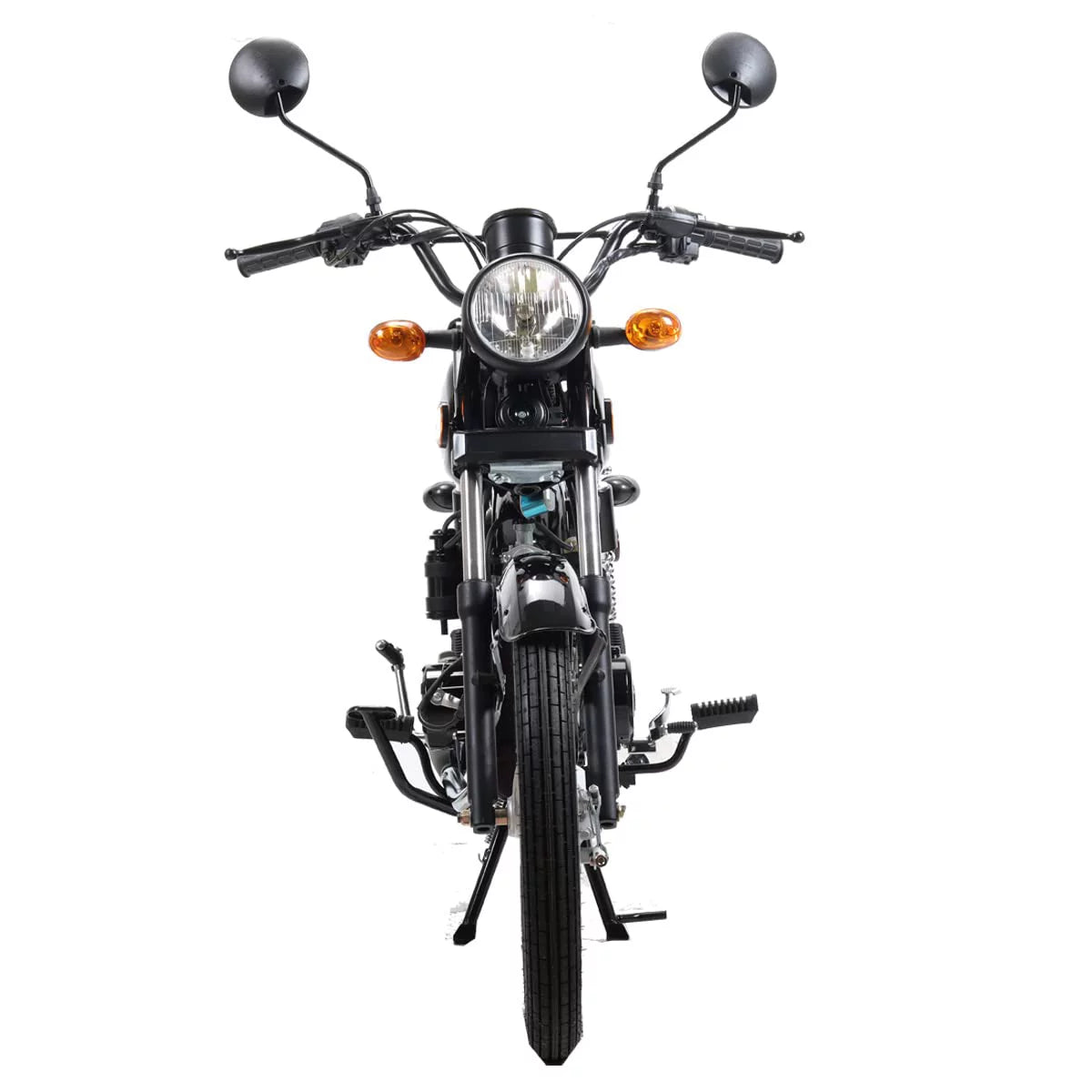 125cc Cafe Cruiser Racer Gas Motorcycle Bike O758628
