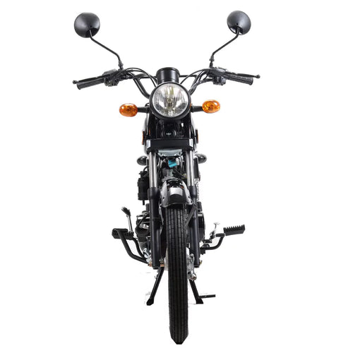 125cc Cafe Cruiser Racer Gas Motorcycle Bike O758628