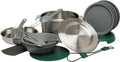 21 Pcs Stainless Steel Nesting Cookware Set X5300
