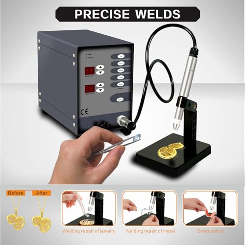 100A Pulse Arc Spot Welder Kit for Gold Silver Welding L12173