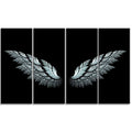 4 Piece Graphic Art on Wrapped Canvas Set Z402