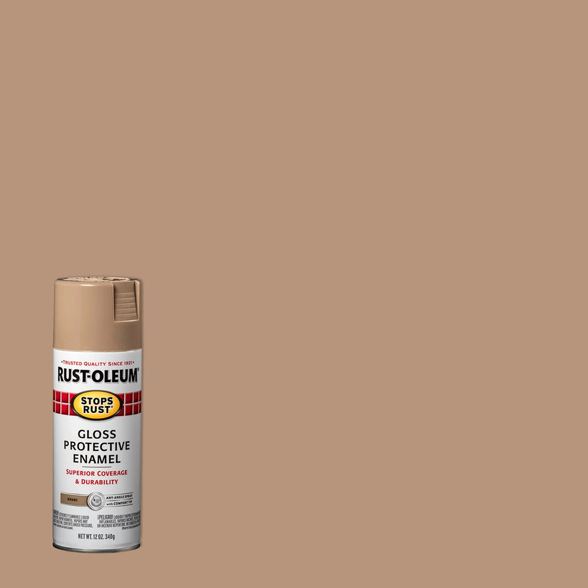 Clear Satin Enamel Spray Paint, 12 oz L801