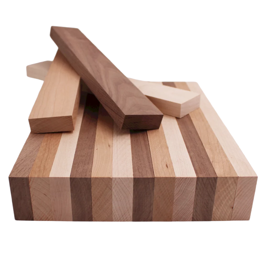 Walnut Maple Cherry Boards 3/4" x 2" 15 Pcs O4287