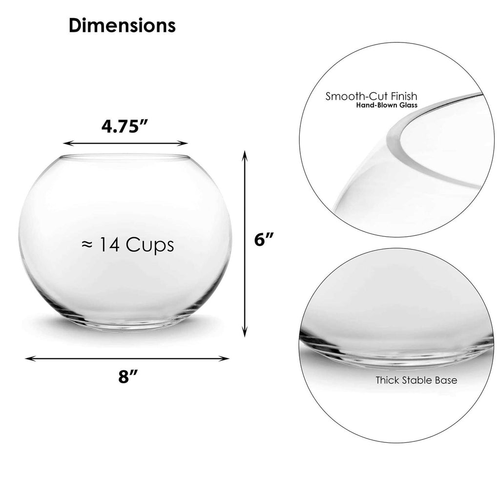Glass Bubble Bowl B470