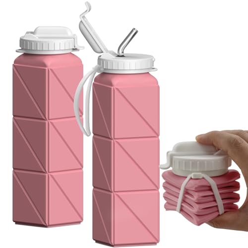 Collapsible Silicone Water Bottle 610ml R860