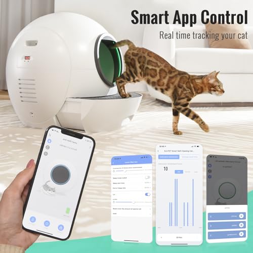 60L Automatic Self Cleaning Cat Litter Box I749