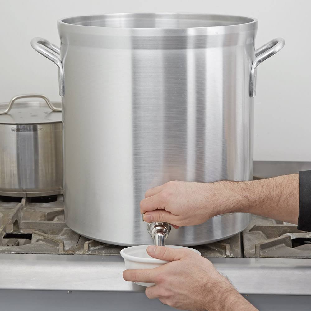 40 Quart Stock Pot with Faucet L235