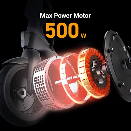 Electric KickScooter with 8.1" Shock-Absorbing Tires C8466