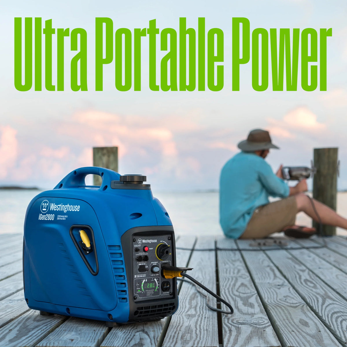2800 Peak Watt Portable Gas Inverter Generator D5120