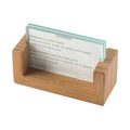 Bamboo U Frame Tabletop Cardholder, 2 Holders T17798